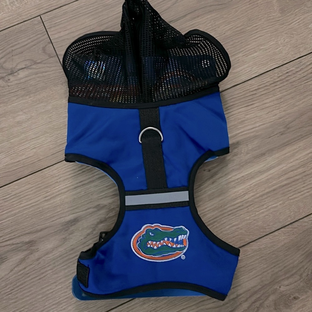 Florida gators dog harness